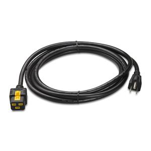 Power Cord, Locking C19 to 5-15P/ 3.0m