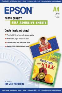 Photo Quality Self Adhesive Sheets A4 10-sheet (c13s041106)                                         
