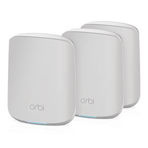 RBK353 Orbi Dual-Band AX Wi-Fi Mesh System (1 Router + 2 Satellites)