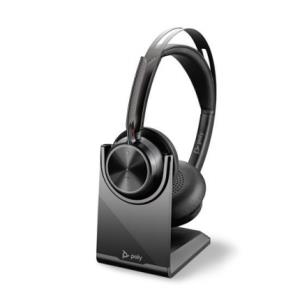 Headset Voyager Focus 2 Uc - Stereo - USB-a Bluetooth With Charge Stand