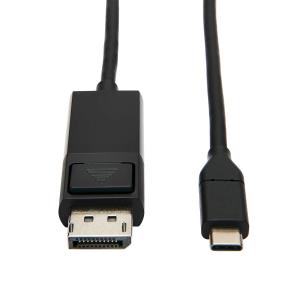 USB-C TO DISPLAYPORT ADAPTER CBL TYPEC LOCK CONNECT BLK 0.91M