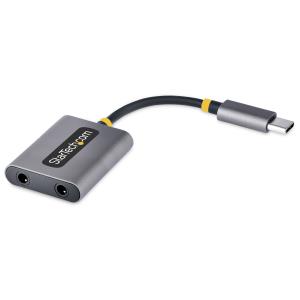 USB-c Headphone Splitter - USB C To Dual 3.5mm Audio Adapter
