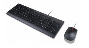 Essential Wired Keyboard and Mouse Combo - Azerty Belgian