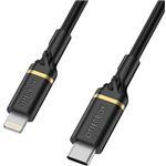 Cable USB-c Lightning 2m USB Pd Black