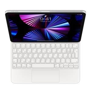 Magic Keyboard For iPad Pro 11in (4th Generation) And iPad Air (5th Generation) - Arabic White