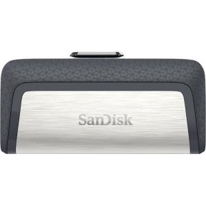 SanDisk ULTRA DUAL DRIVE - 64GB USB Stick - USB TYPE-C / USB 3.1 - Black / Silver