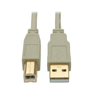 USB 2.0 HI-SPEED A/B CABLE (M/M) BEIGE 3.05 M